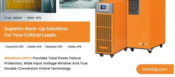 Get Makelsan UPS with superior back-up power solutions for your critical loads.